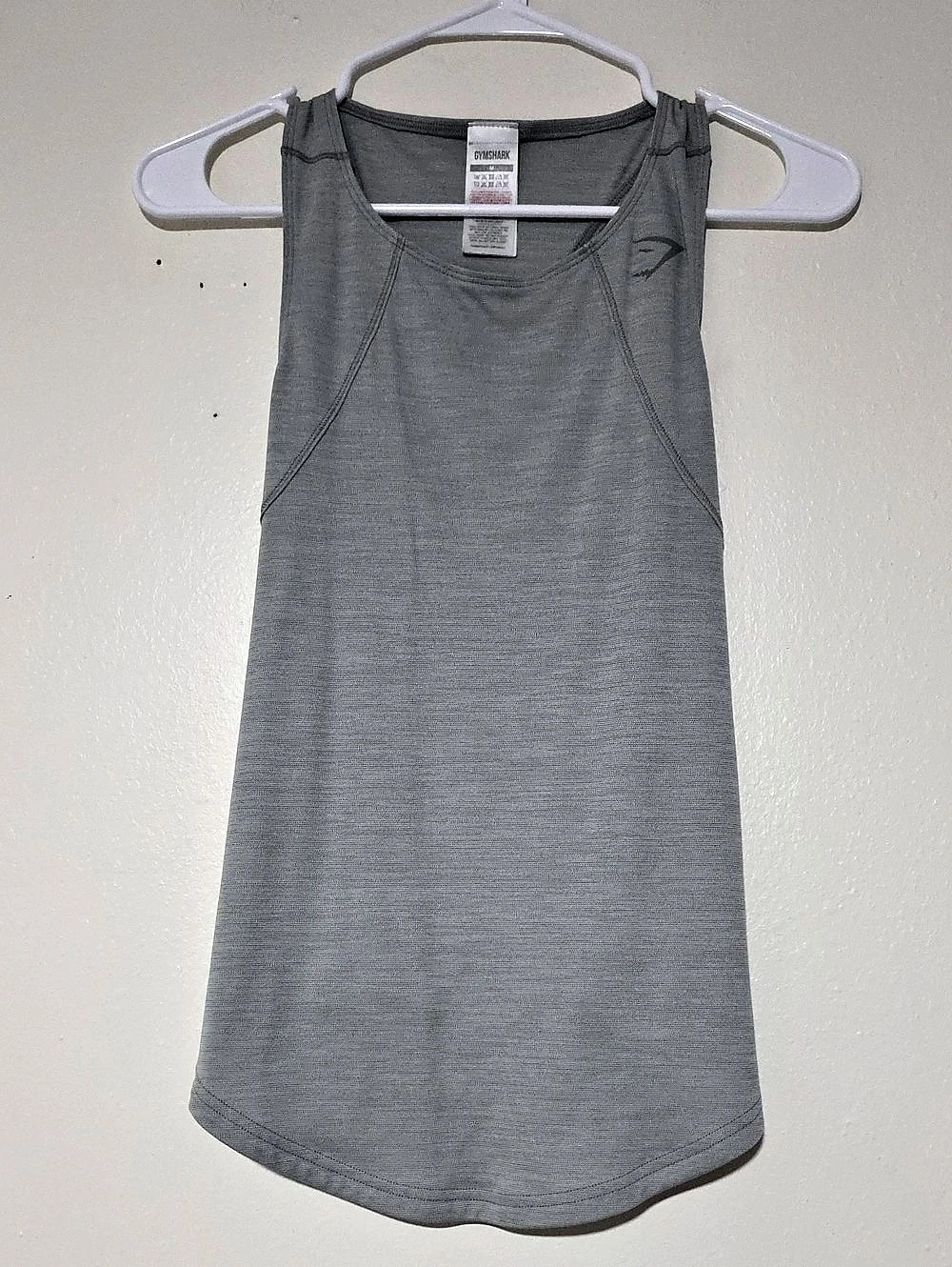 Gymshark Speed Tank Athletic Gray Tank Top